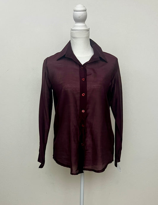 Camicia bordeaux