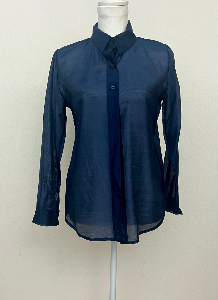 Camicia blu