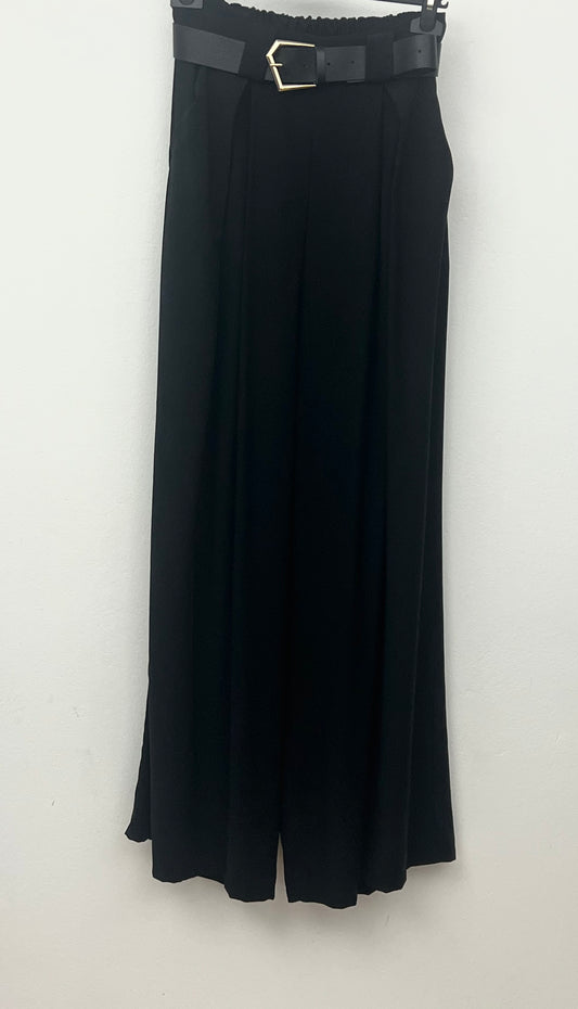 Pantalone nero palazzo