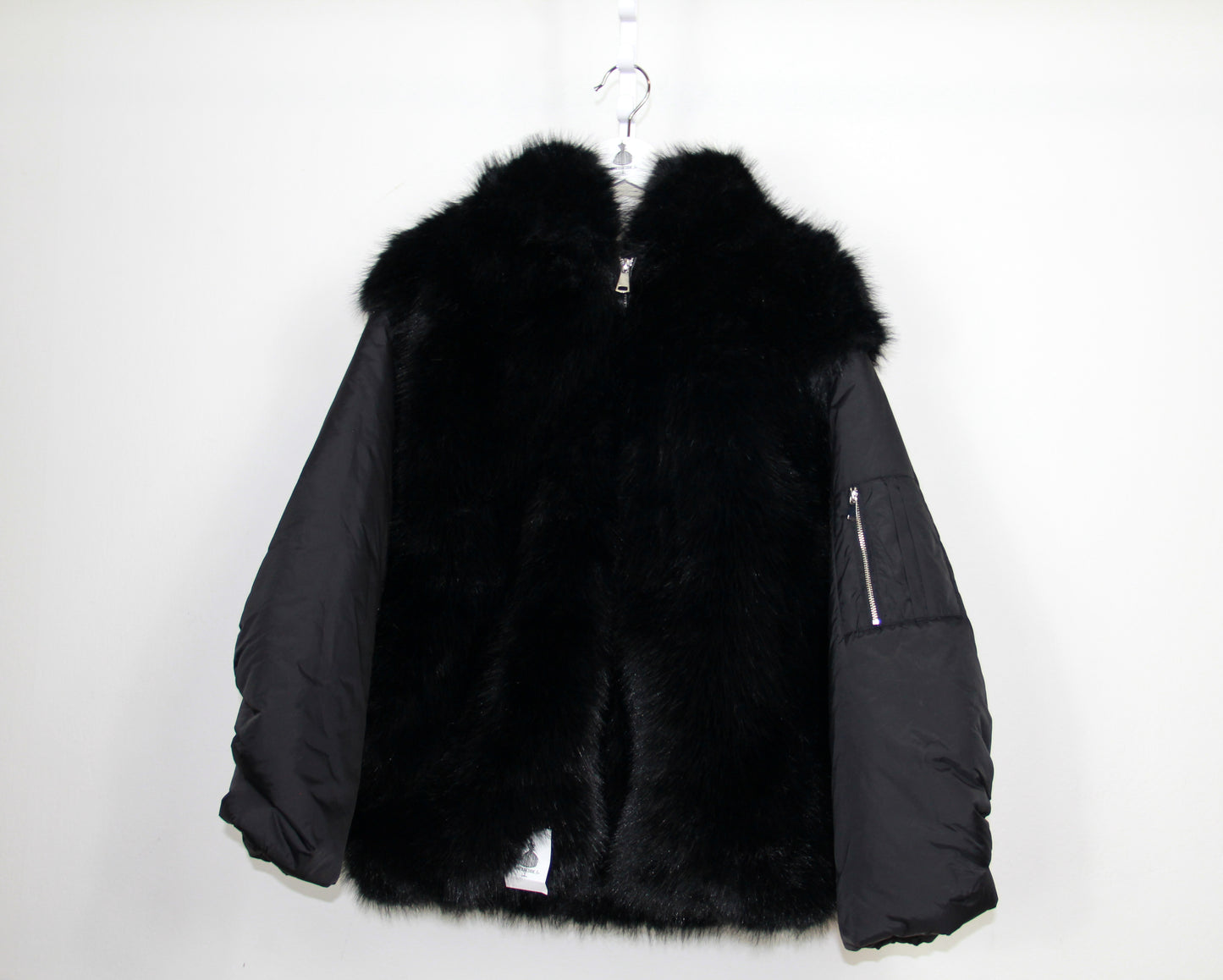 Ecofur Bomber con Cappuccio